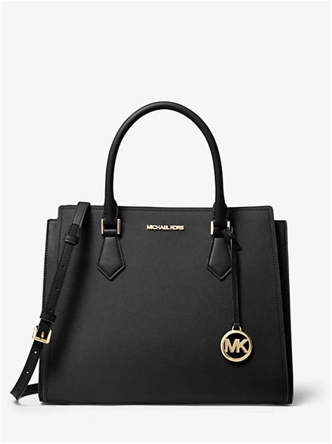 michael kors hope large saffiano leather satchel